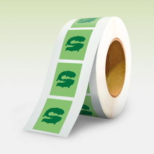 Etichette adesive rettangolari personalizzate stickyattack