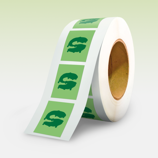Etichette adesive rettangolari personalizzate stickyattack