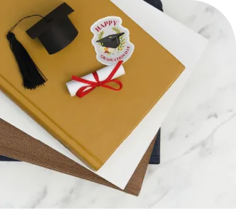 Etichette personalizzate per laurea