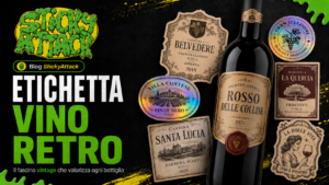 Etichetta vino retro cosa deve contenere e come impaginarla