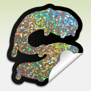 Adesivi Glitterati Personalizzati