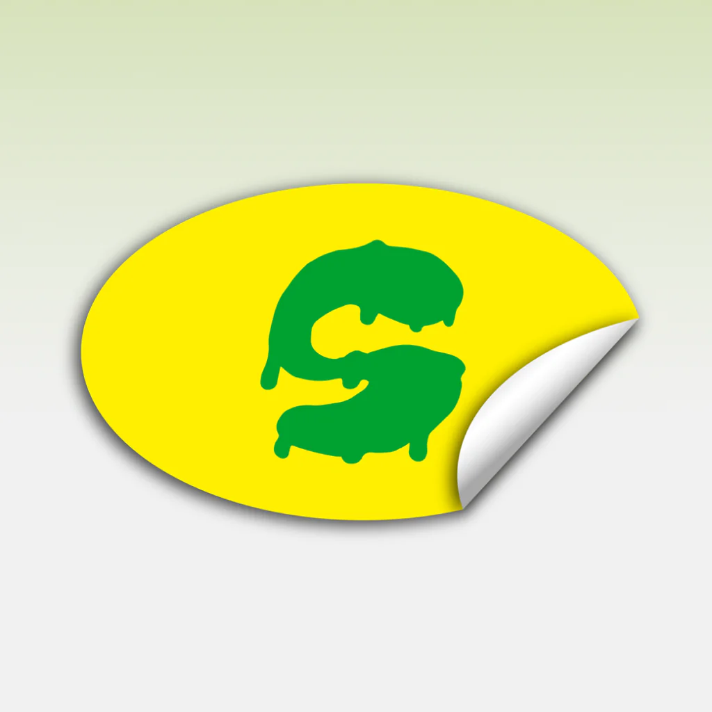 Adesivi Ovali Personalizzati Stickyattack