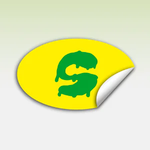 Adesivi Ovali Personalizzati Stickyattack
