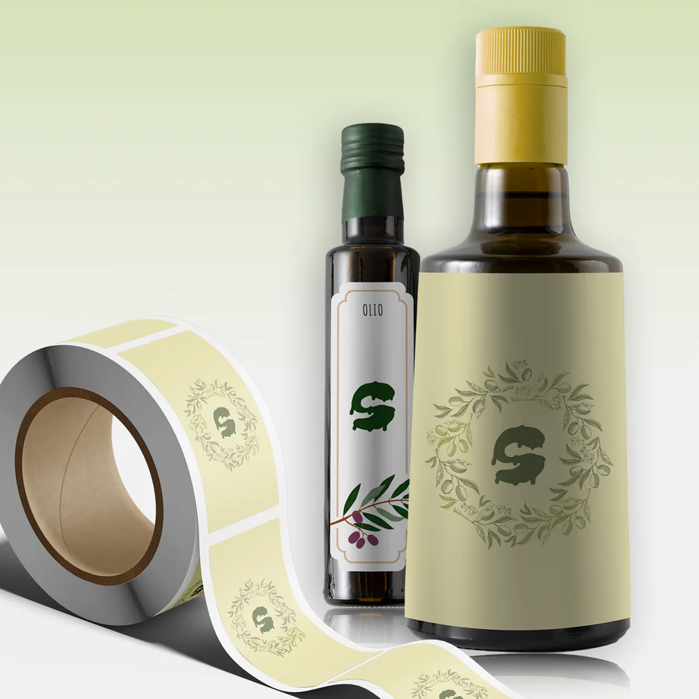 Etichette per olio