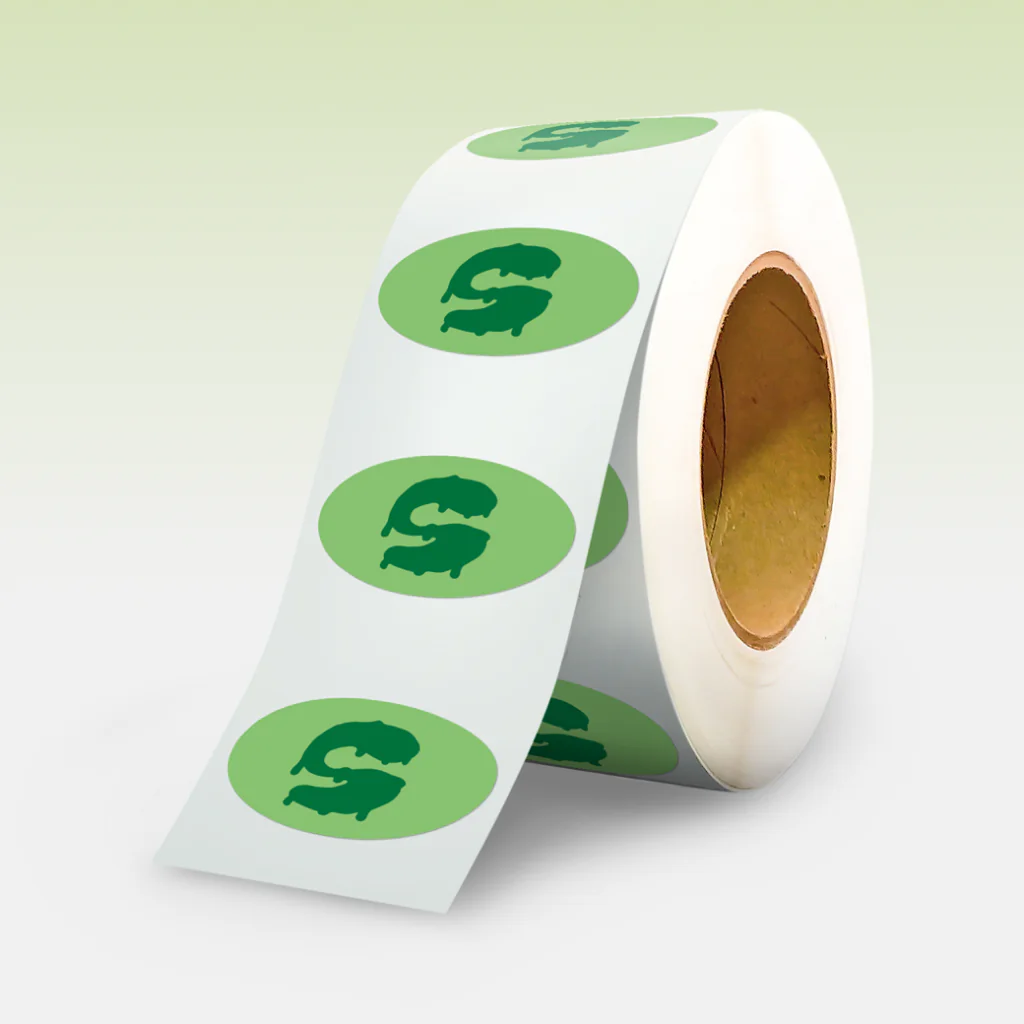 Etichette Adesive Ovali Personalizzate Stickyattack