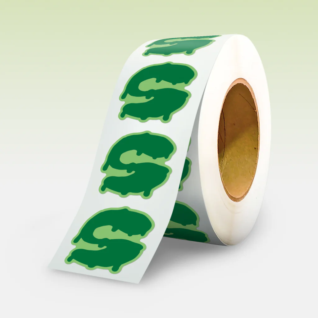 Etichette adesivi sagomate personalizzate stickyattack