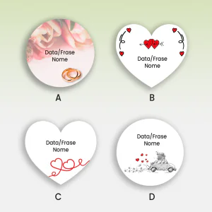 Etichette matrimonio personalizzate