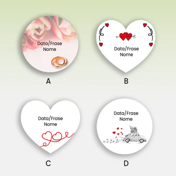 Etichette matrimonio personalizzate