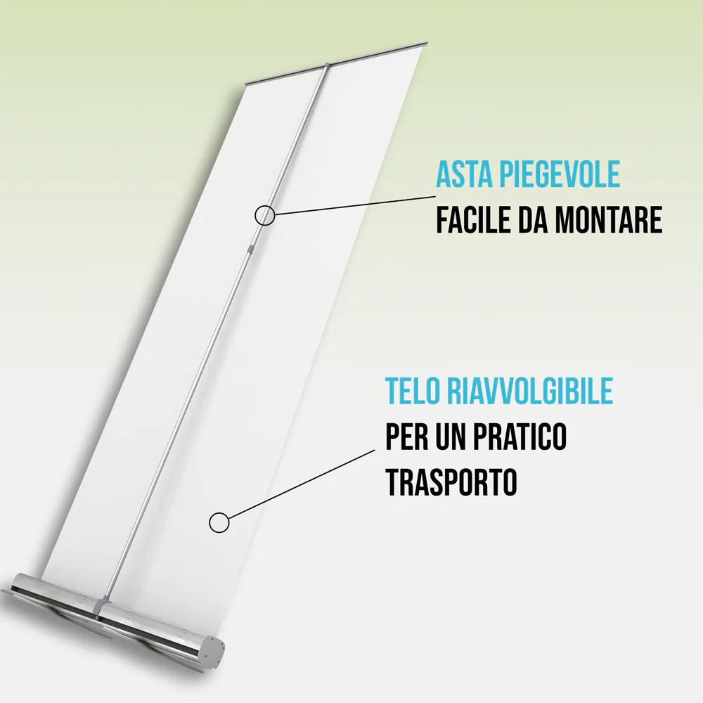 Roll up deluxe 85x200 - immagine 3